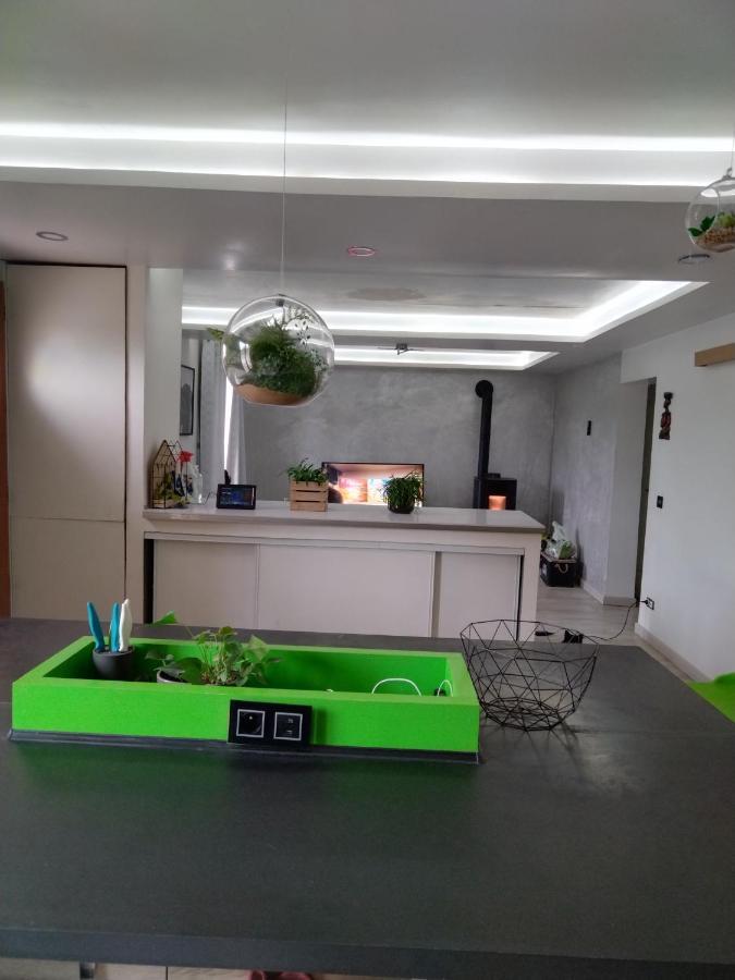 Agreable Chambre Double Avec Salle D'Eau Privative Le Mesnil-Theribus Exterior foto